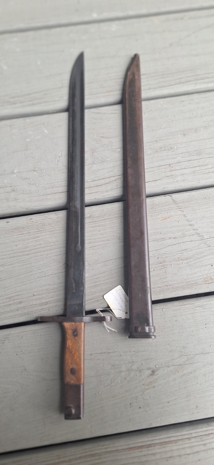 Very Nice WW 2 Japanese Army Late War Bayonet   Toyoda Automatic Loom Works Jap