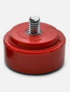 Soft Face Hammer Replacment Tip - Flat Red Medium Hardness