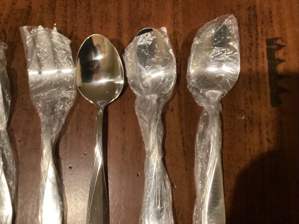 Oneida CRESTA /CAMBER Hostess 6pc Set Stainless Serving Flatware