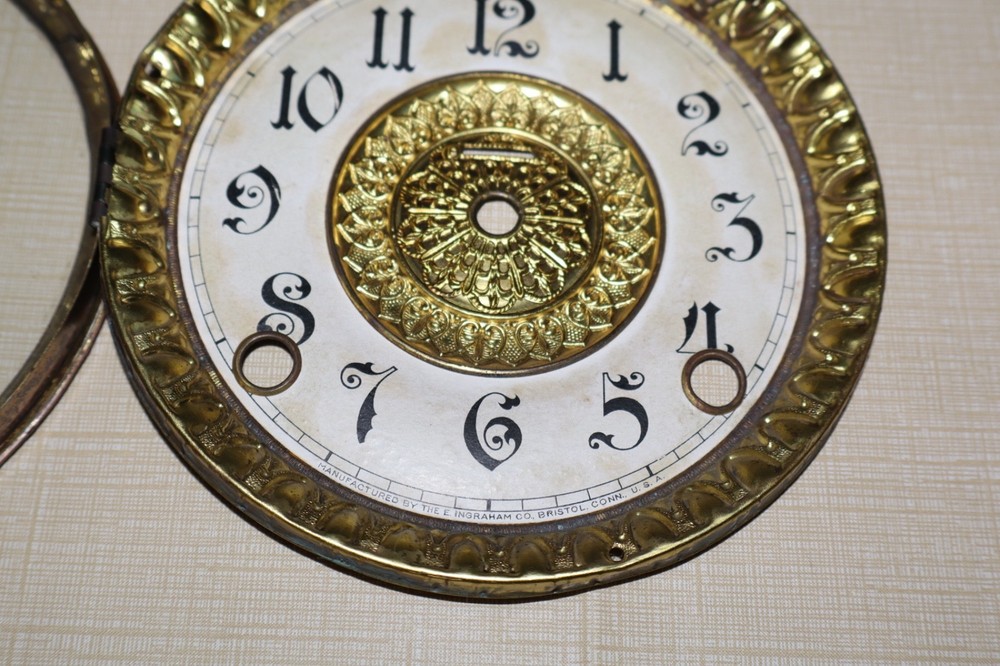 Ingraham Clock Dial and Bezel