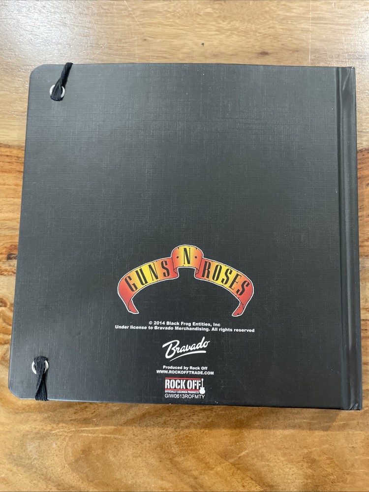 Guns N Roses Notebook Bravado