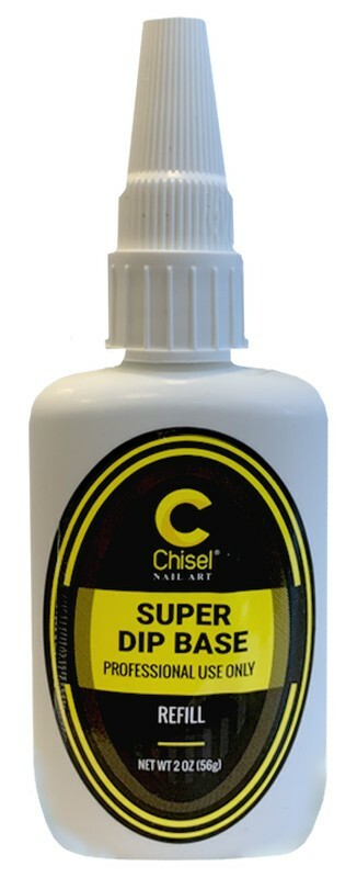 Chisel Nail Art - SUPER DIP BASE Refill 2 Oz