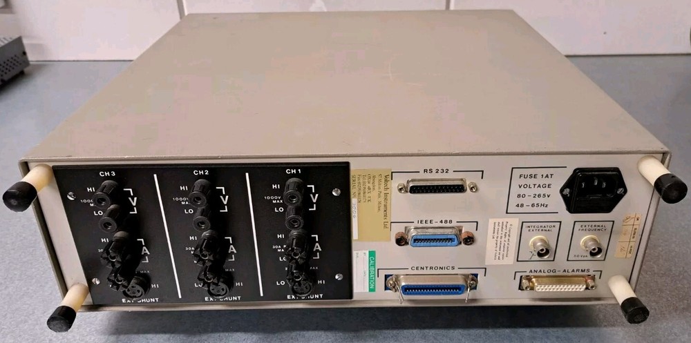 Voltech PM3000 3-Channel Universal Power Analyzer