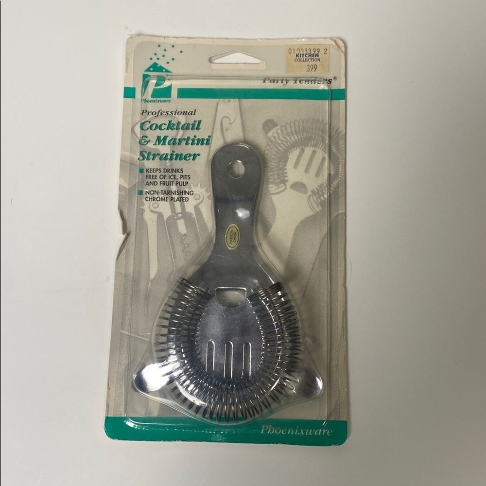 Phoenixware Vintage Cocktail & Martini Strainer New in Package