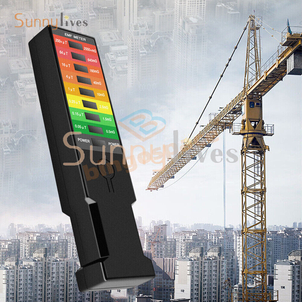Electromagnetic Field Tester Digital Sensor Reader EMF Meter Radiation Detector