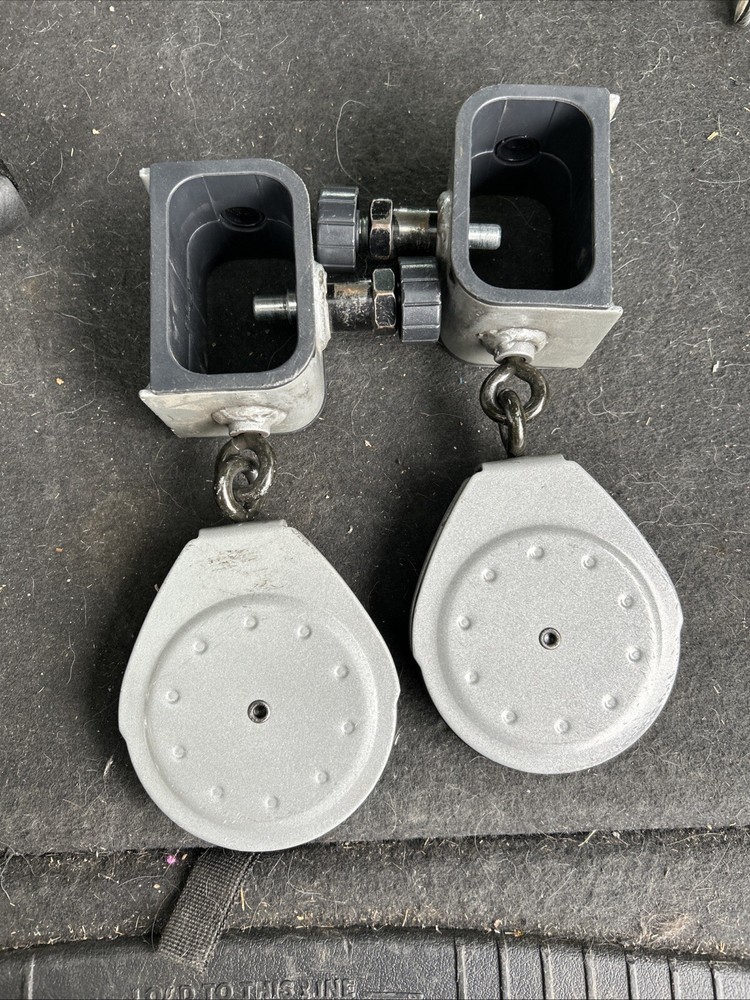 BOWFLEX ULTIMATE 2 SLIDER PULLEYS w/LOCK KNOBS (2)