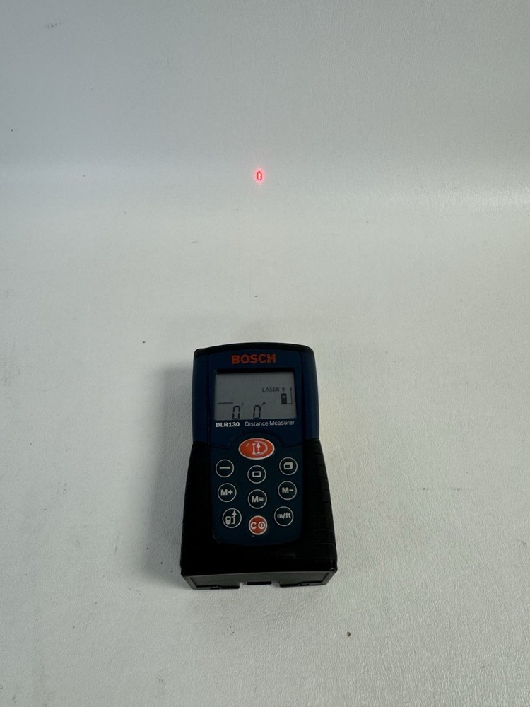 Bosch DLR130 Distance Measurer Tool With Case