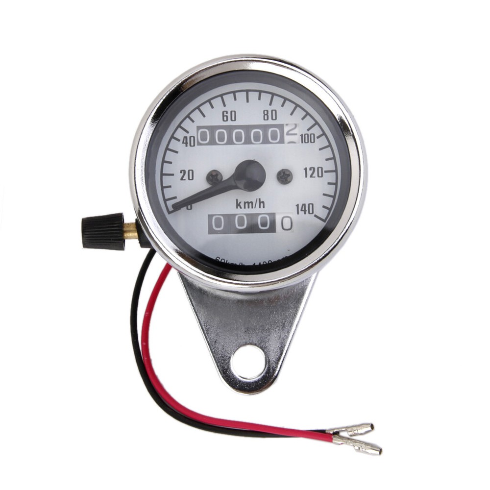 Motorcycle LCD Digital Mechanical Dual Universal 12V