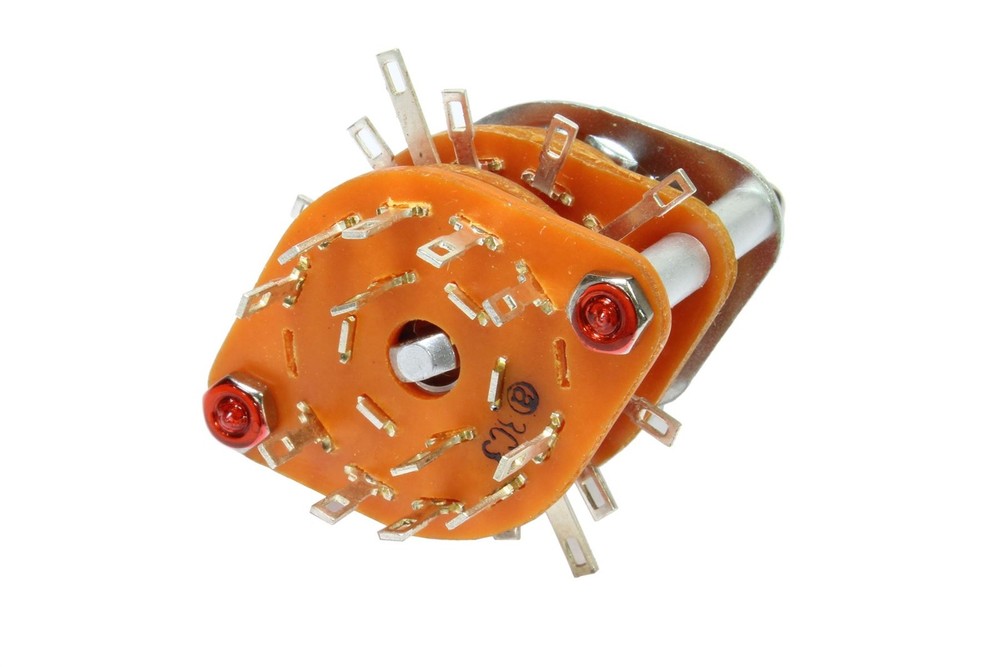 5 Position 4-Pole Rotary Guitar Pickup Selector Switch