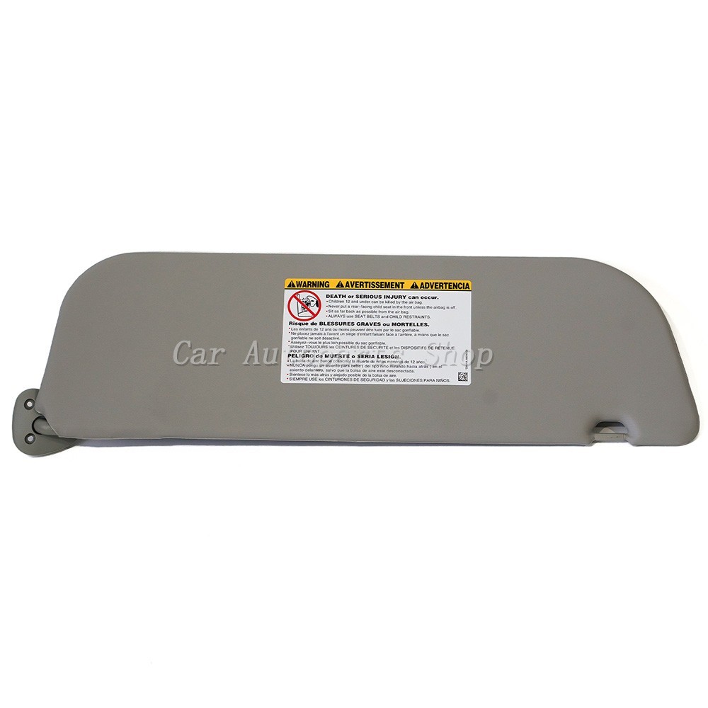 Fit For Ford E150 E250 E350 Van 2009-14 Left Driver Side Interior Sun Visor Gray