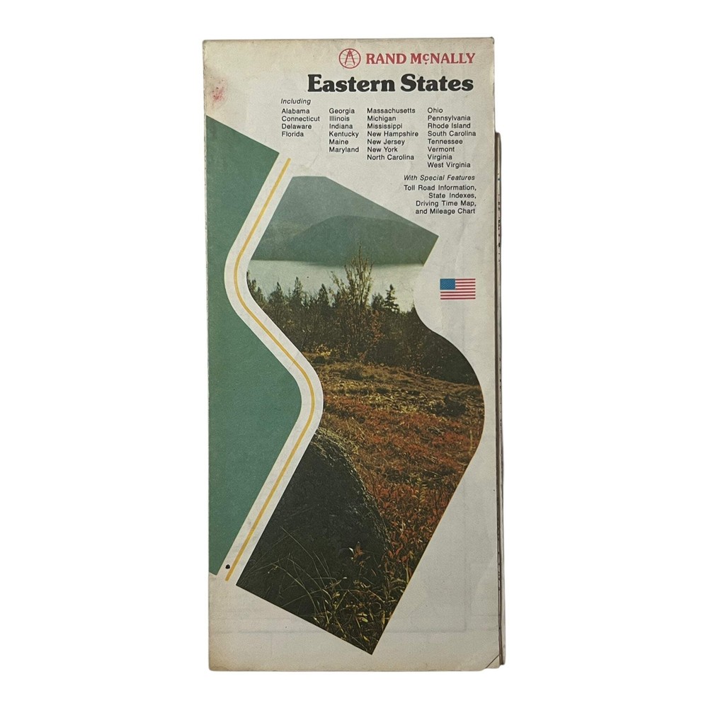 Map - Rand McNally Eastern States