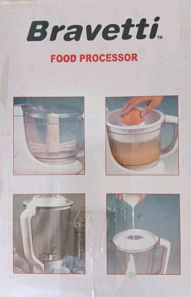 Bravetti Model: EP 199 FOOD PROCESSOR - NEW !