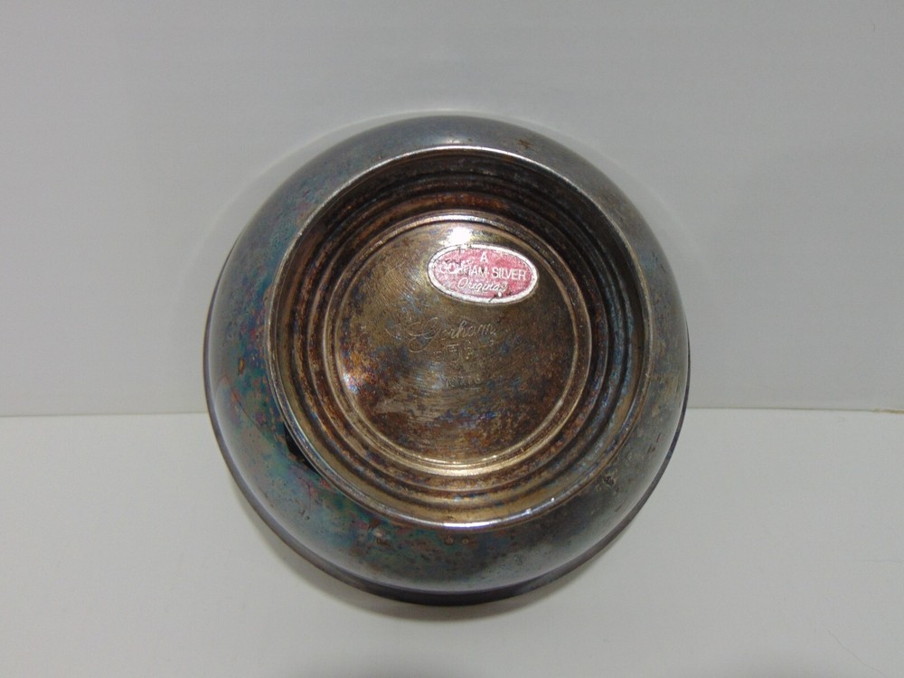 A Gorham Silver Original Bowl E P YC778 With Foil