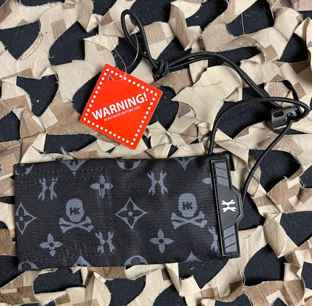 NEW HK Army Barrel Condom - Monogram Black