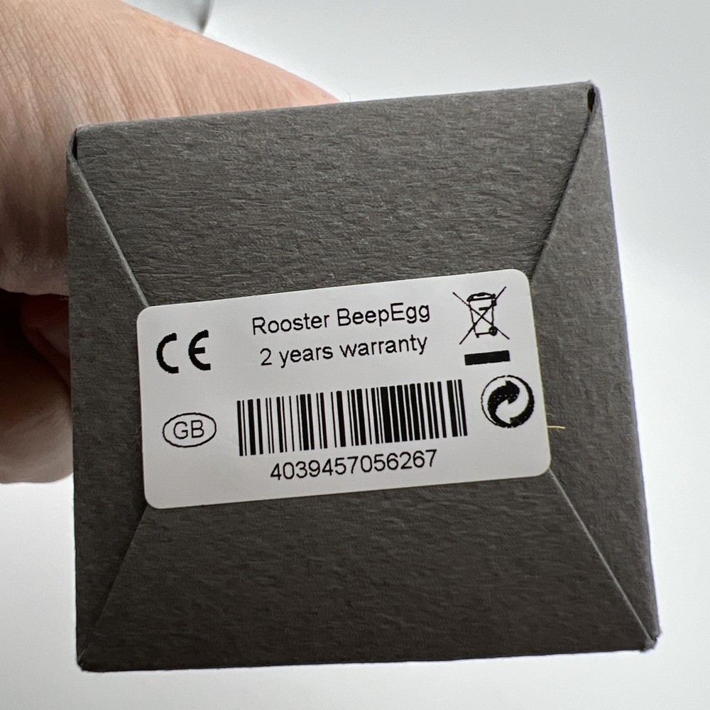 Brainstream PiepEi Edition Rooster Beepegg Boiled Eggs Timer Singing Floating