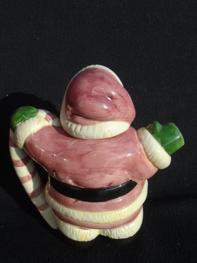 Pink Santa Teapot