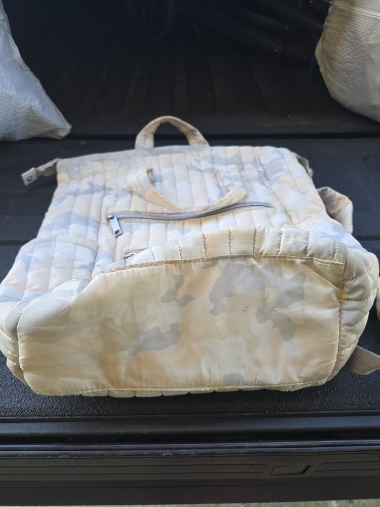 Puffer Camo Backpack