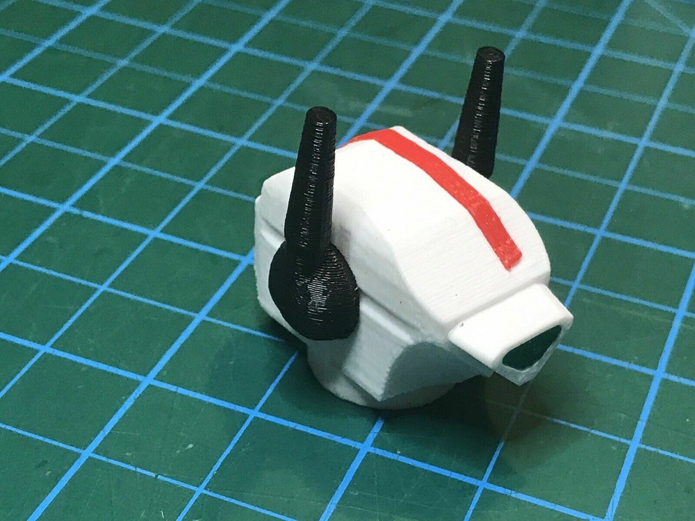 G1 Jetfire / 1/55 Robotech/Macross 3D printed replacement head.