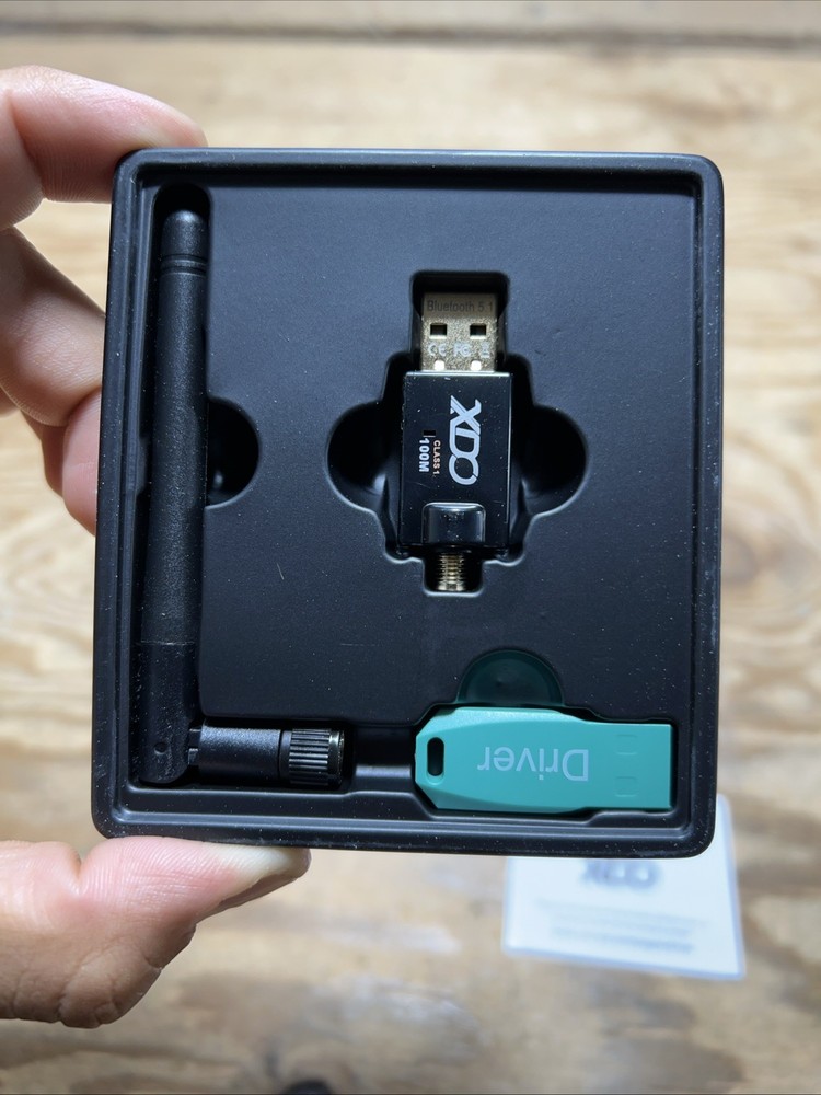 XDO Bluetooth 5.1 USB Adapter MODEL BT805 Black
