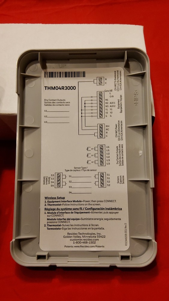 HONEYWELL HOME EQUIPTMENT INTERFACE MODULE RED LINK 3.0 ~NEW~