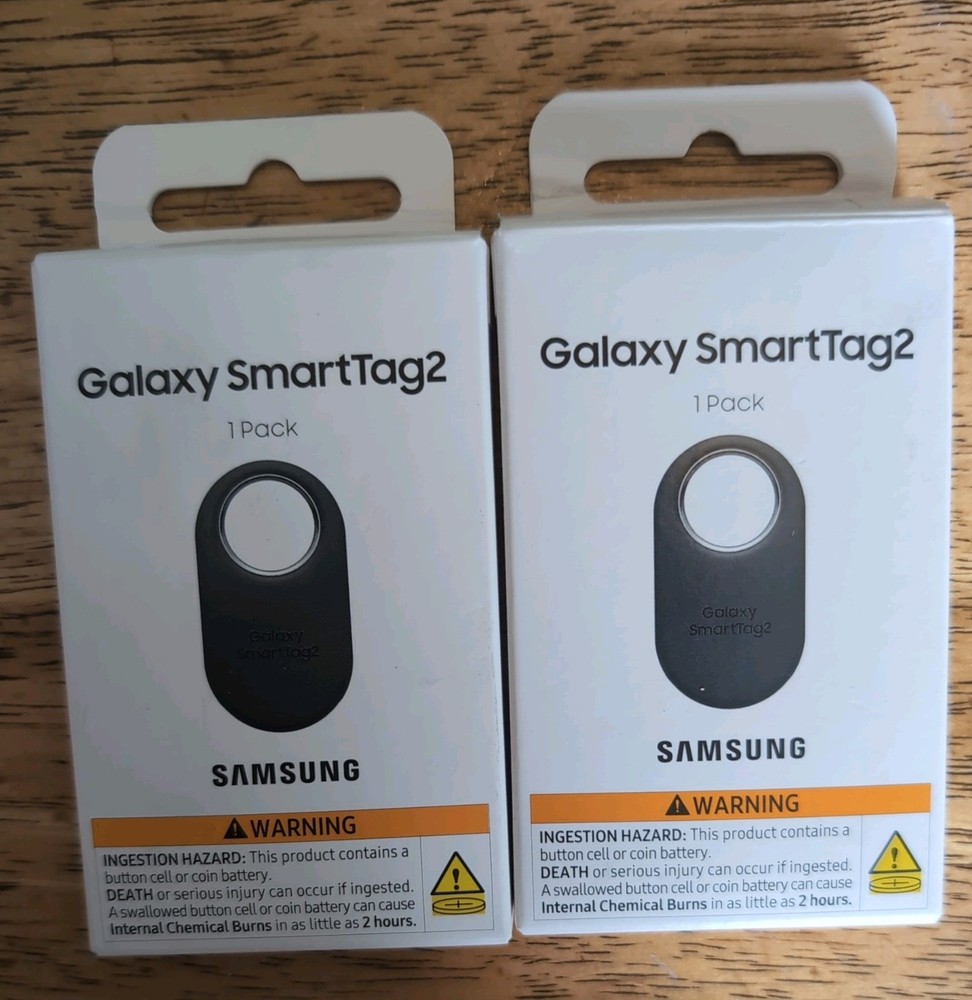 2 Samsung SmartTag 2 Bluetooth Accessory Tracker Locator - Open Box