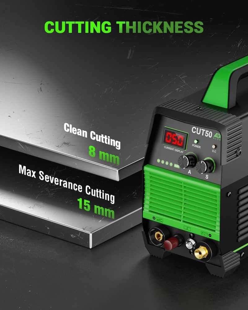 AIXZ 110V220V No-Touch Pilot ARC Plasma Cutter Post Gas Function Cutting Machine