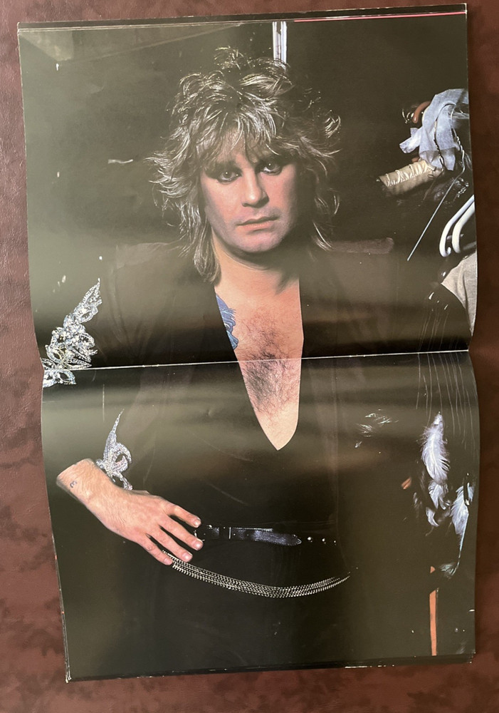 Ozzy Osbourne - Vintage Bark At The Moon 1984 World Tour Concert Program NOS
