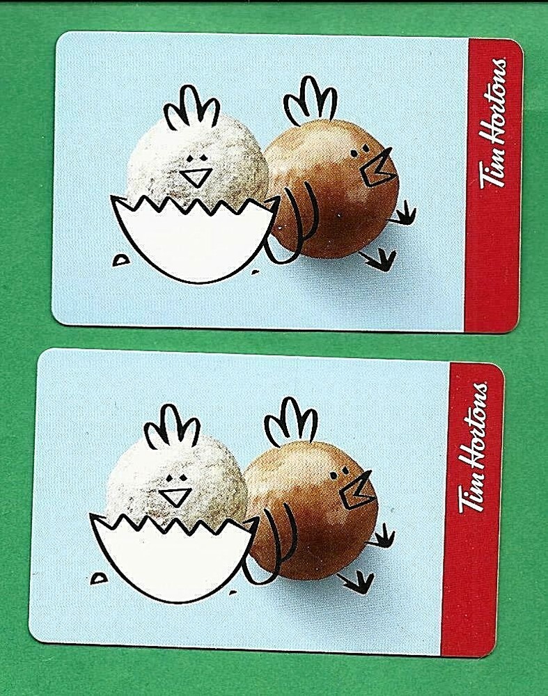 2022 Tim Hortons Easter Tim Bits L  Gift Cards No  Value