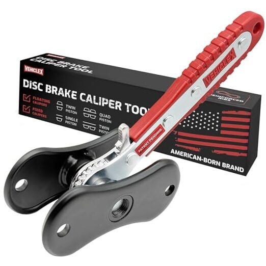 Brake Caliper Compression Tool – Heavy Duty Brake Pad Spreader Tool with