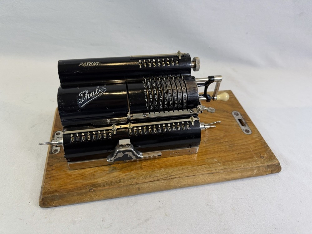Rare THALES Mechanical Calculator - VERY GOOD CONDITION