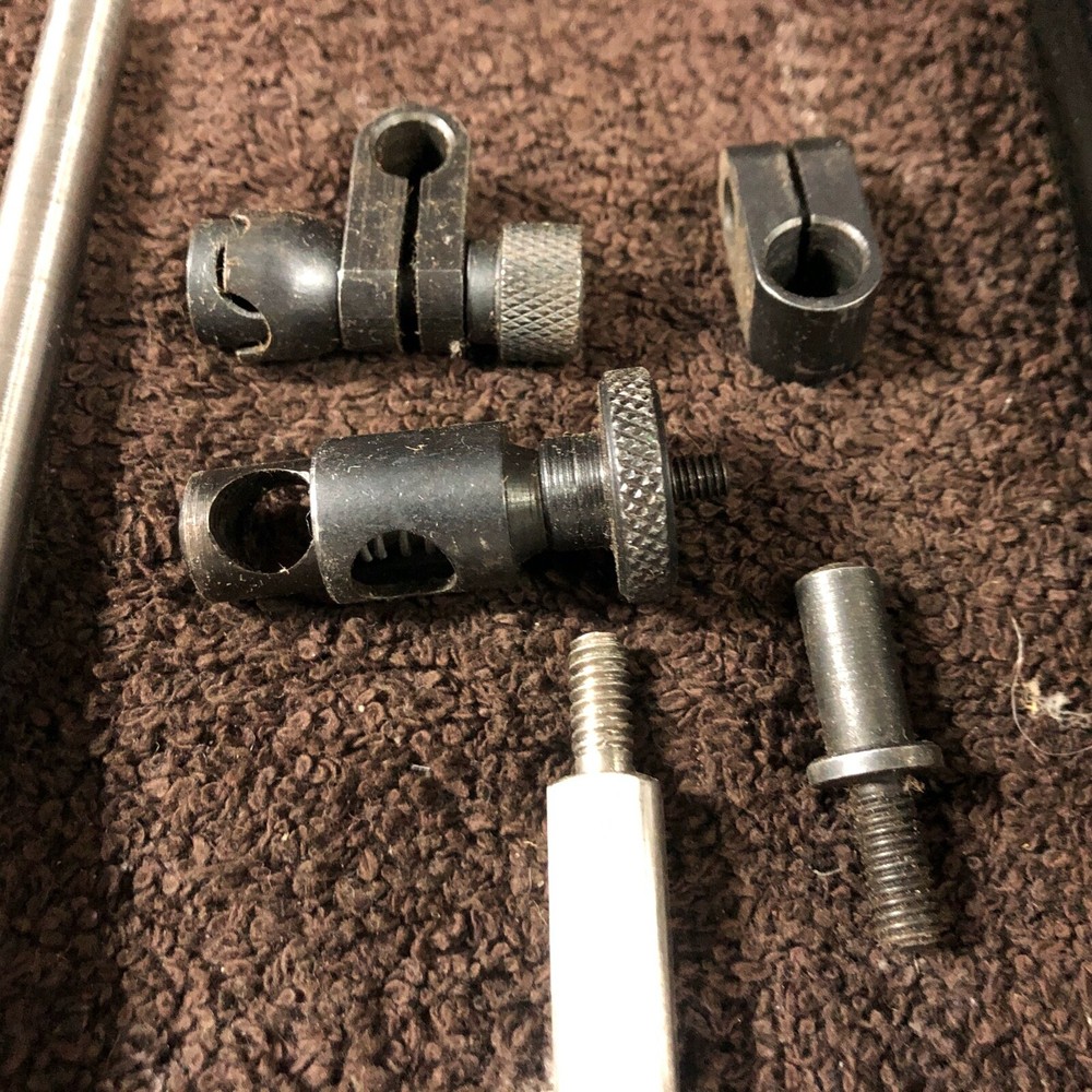 Lot w/Magnetic Base, Clamps for Indicators, Arms, Knobs ect