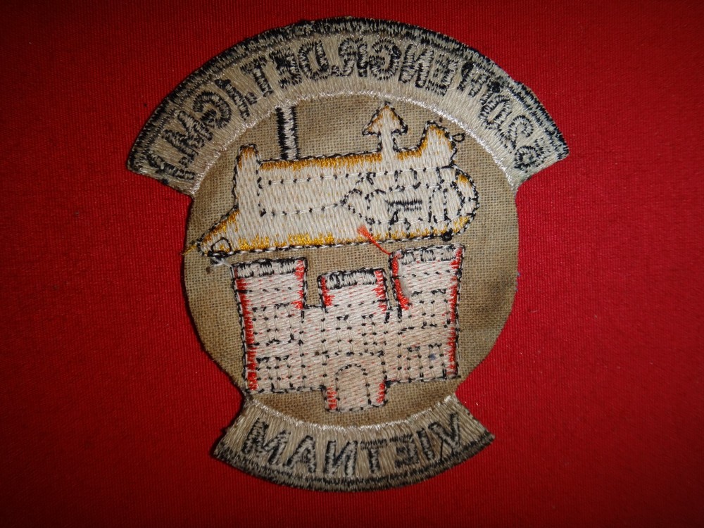 Vietnam War Patch US 520th ENGINEER DETACHMENT (GM) VIETNAM