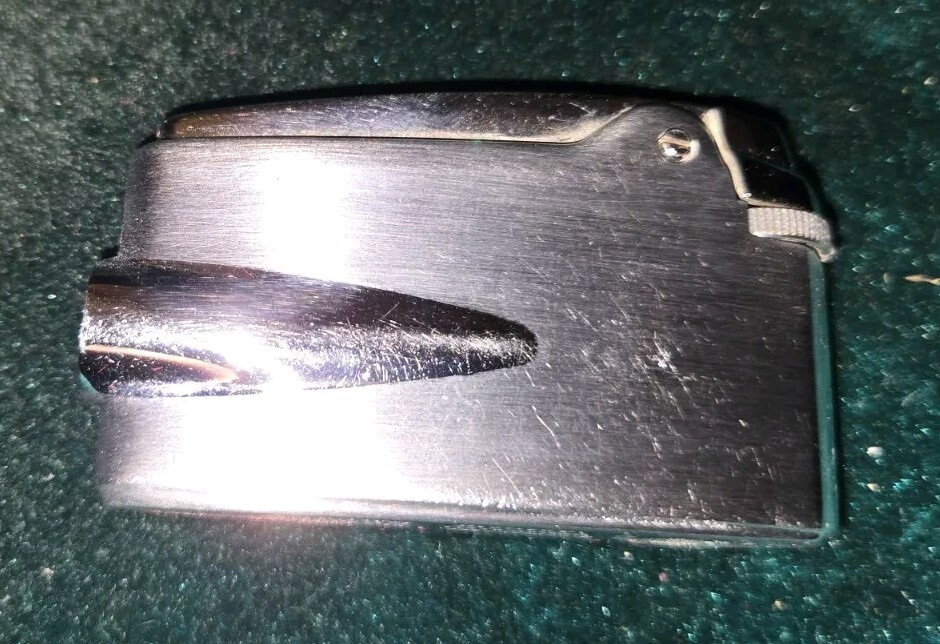 Ronson Varaflame Silver Lighter Original Box