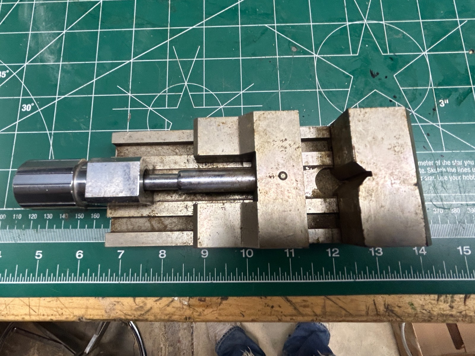 MACHINIST HmSh LATHE MILL 2 1/2" Tool Makers Precision Sine Vise Grinding