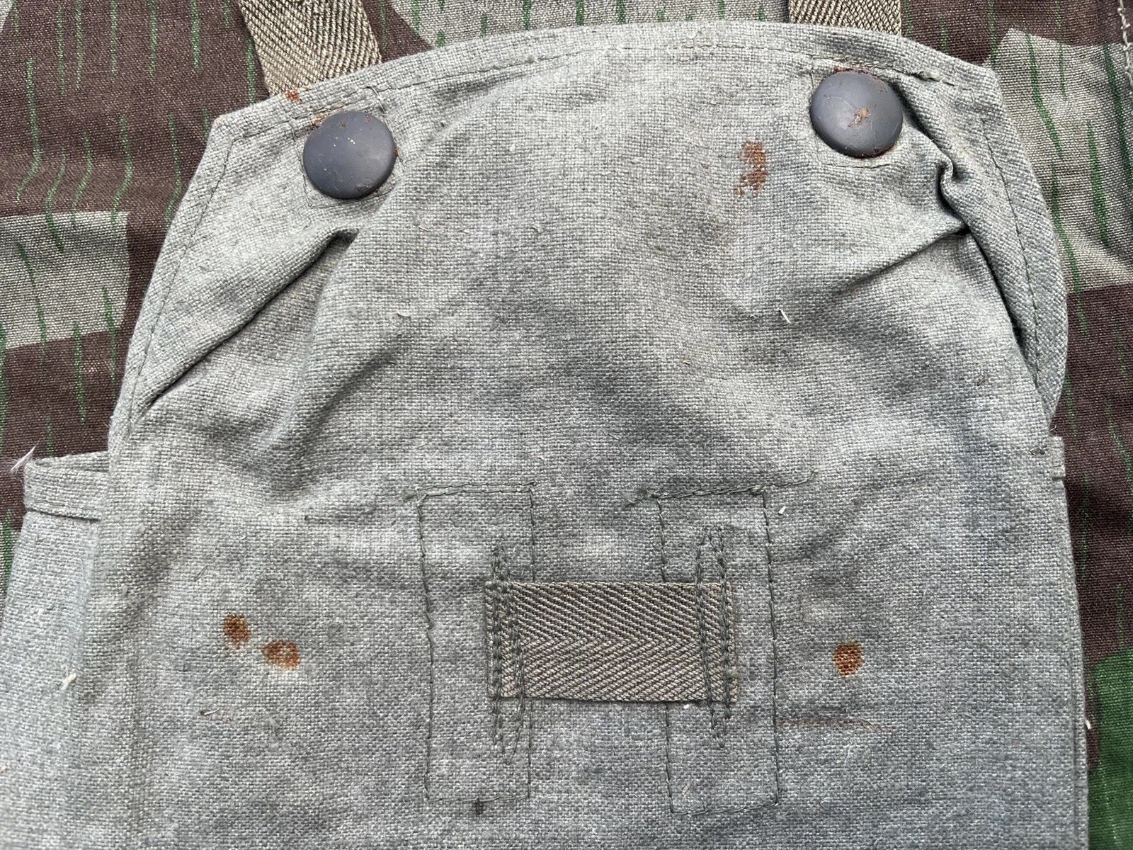 ORIGINAL WWII WW2 German Gas Cape/Gas Sheet Bag Wehrmacht UNISSUED NOS