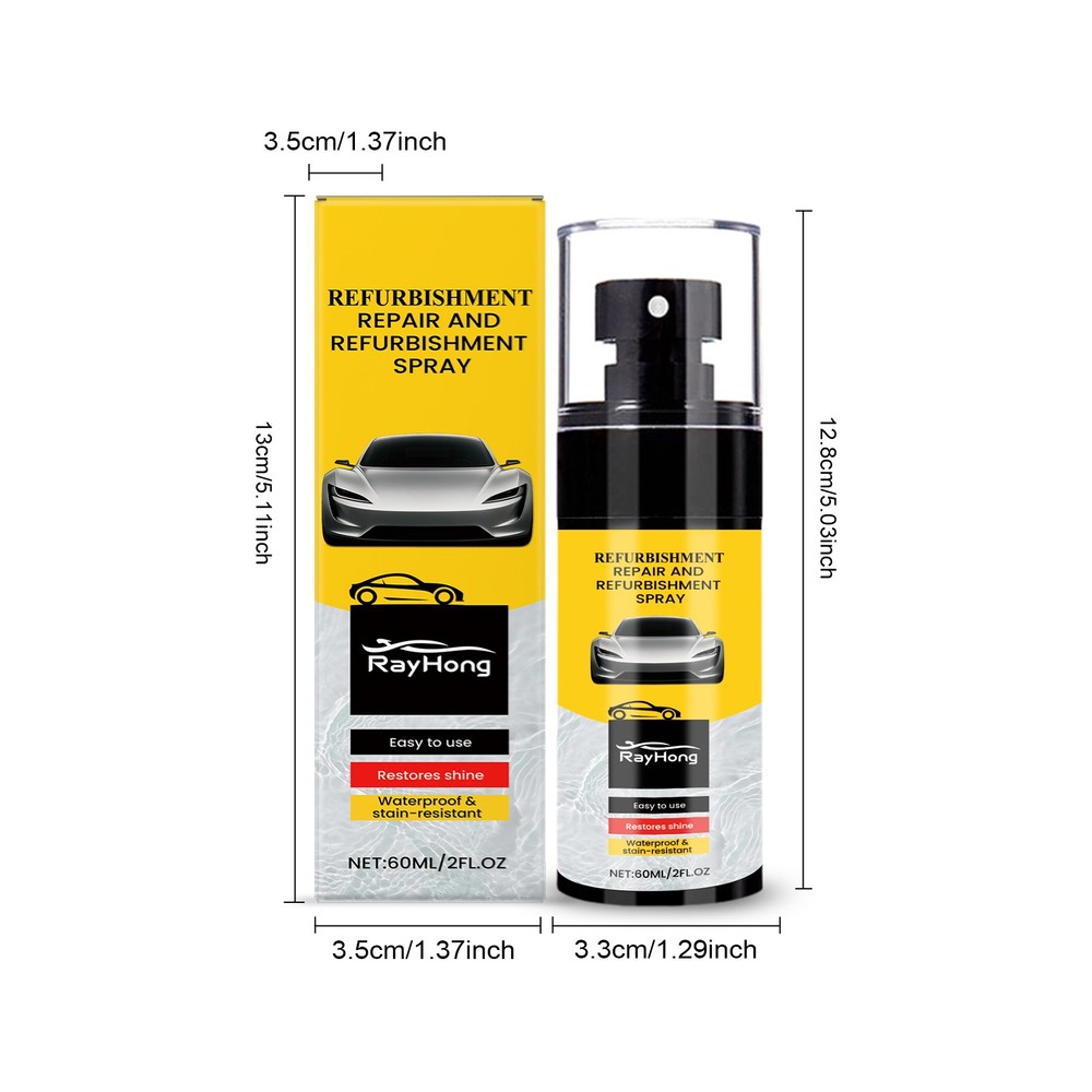 Rayg car plastic refurbishment spray car interior plastic coating