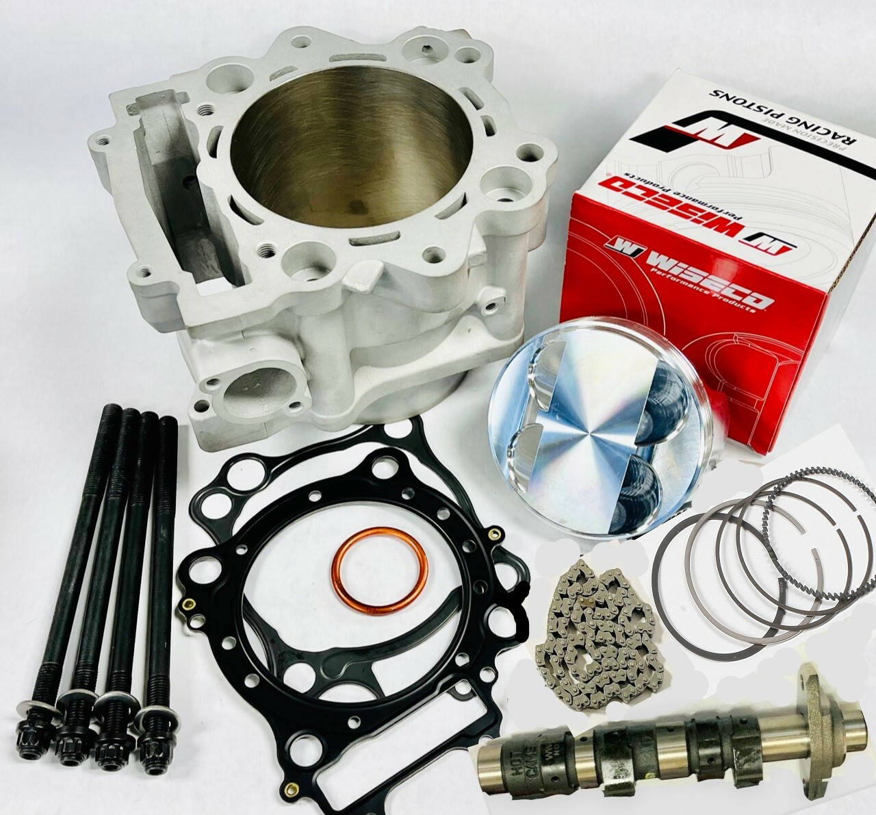 Raptor 660 Big Bore Kit Stage 3 Hotcam 102 mil Cylinder 686 Top End Redo Rebuild
