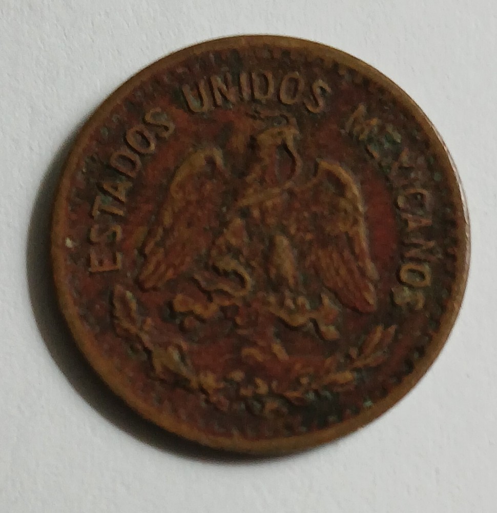 MEXICO - 1947 - ONE CENTAVO - COIN - VF