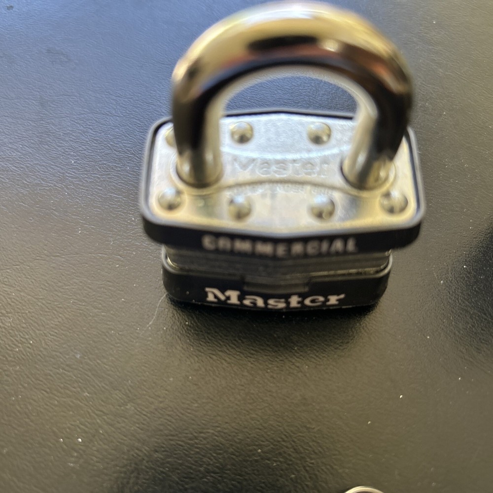 Master Lock Commercial 1KA Padlock Key 2008