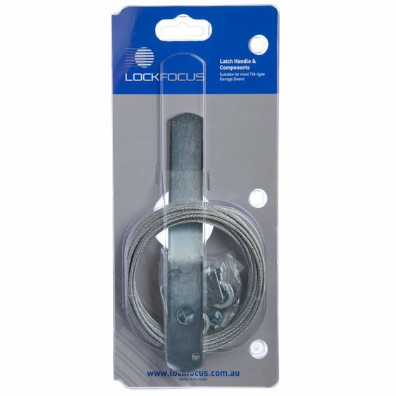 Garage T Handle & Tiltadoor Door Replacement Cable & Lever Kit-Free Post