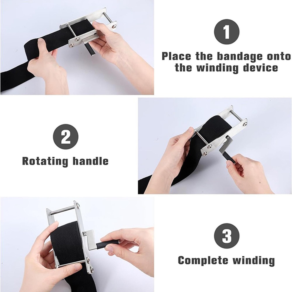 Boxing Hand Wraps Roller Winding Tool Handheld Practical Professional