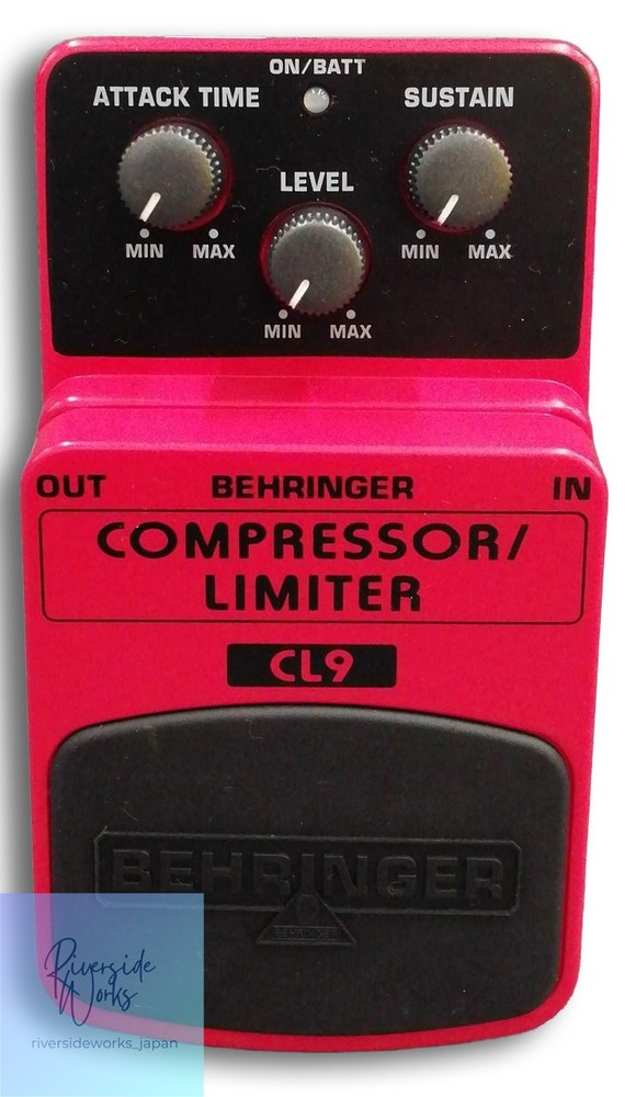 BEHRINGER CL9 Effects Pedal Guitar Compressor Used