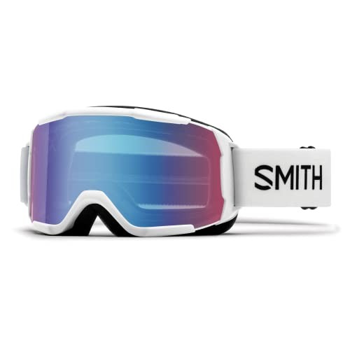 Smith Optics Daredevil Youth White Blue Sensor Mirror -Open Box