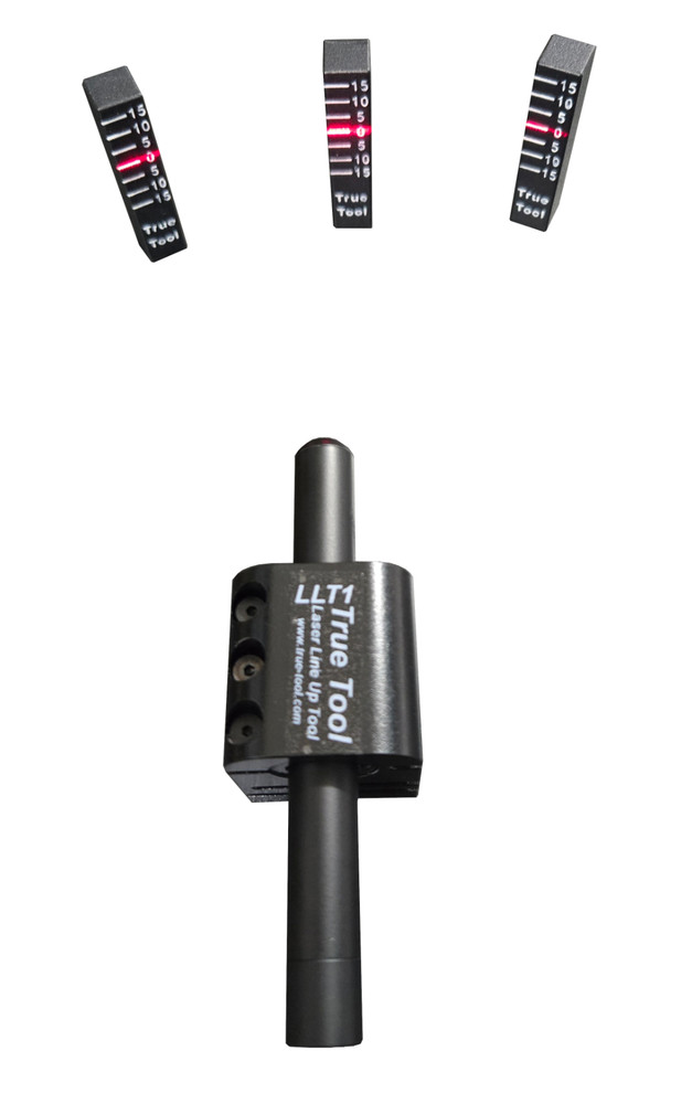 True Tool - Laser Line Up Tool - easy alignment for pulleys and sprockets