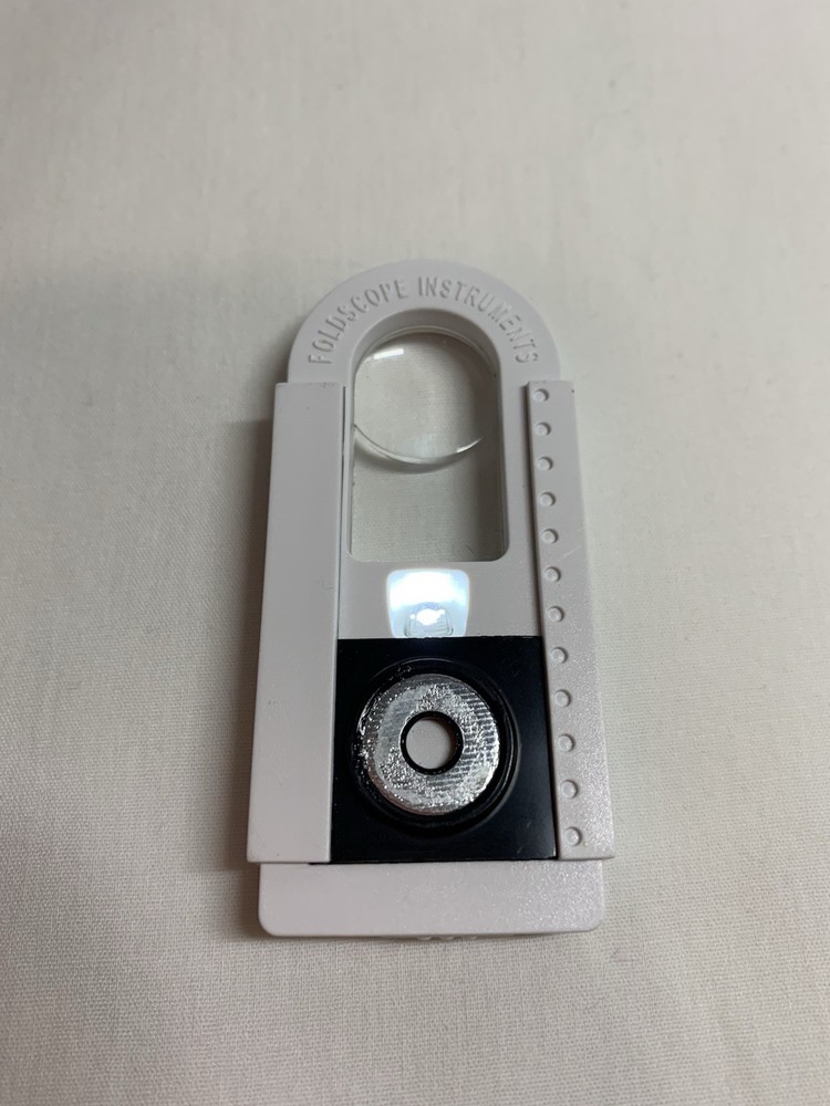 Foldscope LED Light Magnifier 3X/10X Magnification With Replaceable Batteries