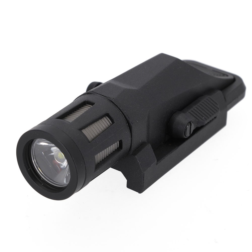 2PCS Tactical 400 Lumen Weapon Mounted Light Multifunction White LED Flashlight