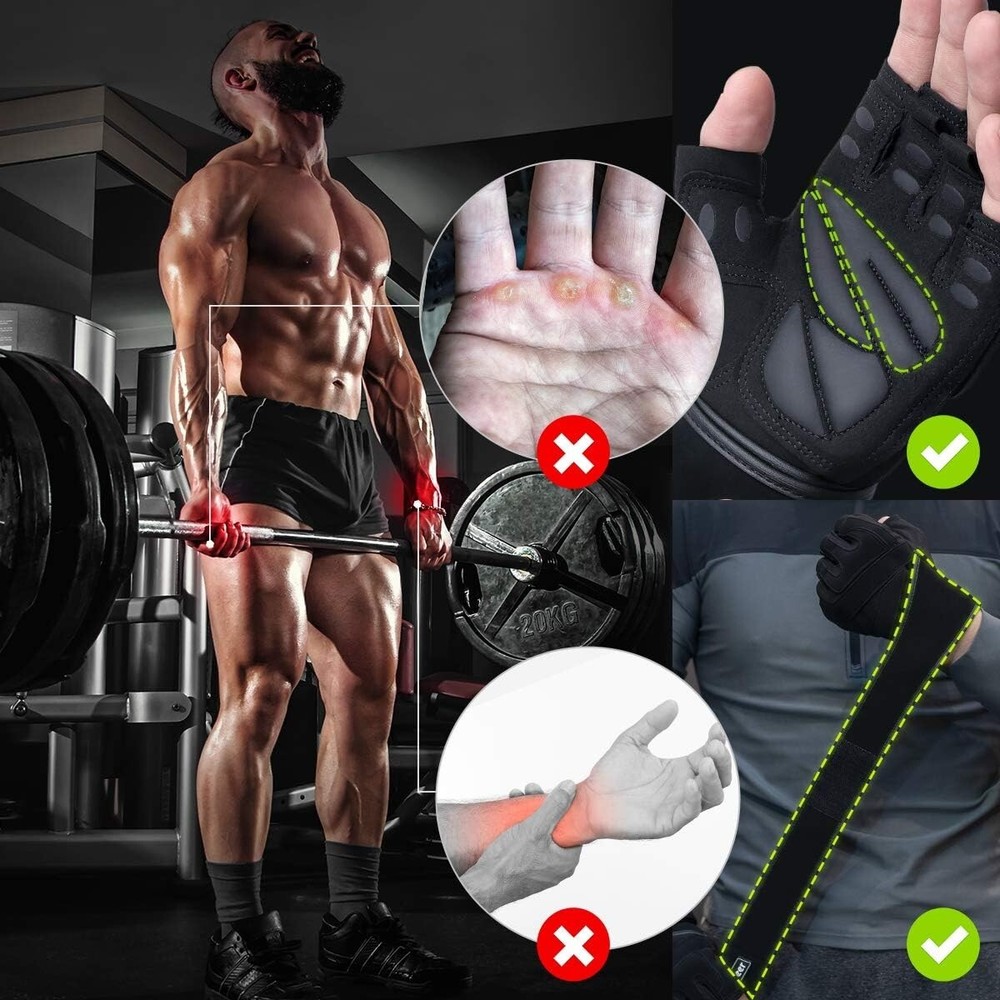 Gym Weight Lifting Workout Gloves