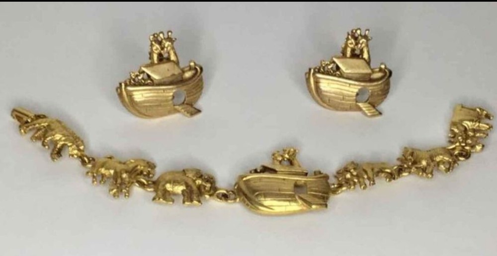 Earrings and Bracelet