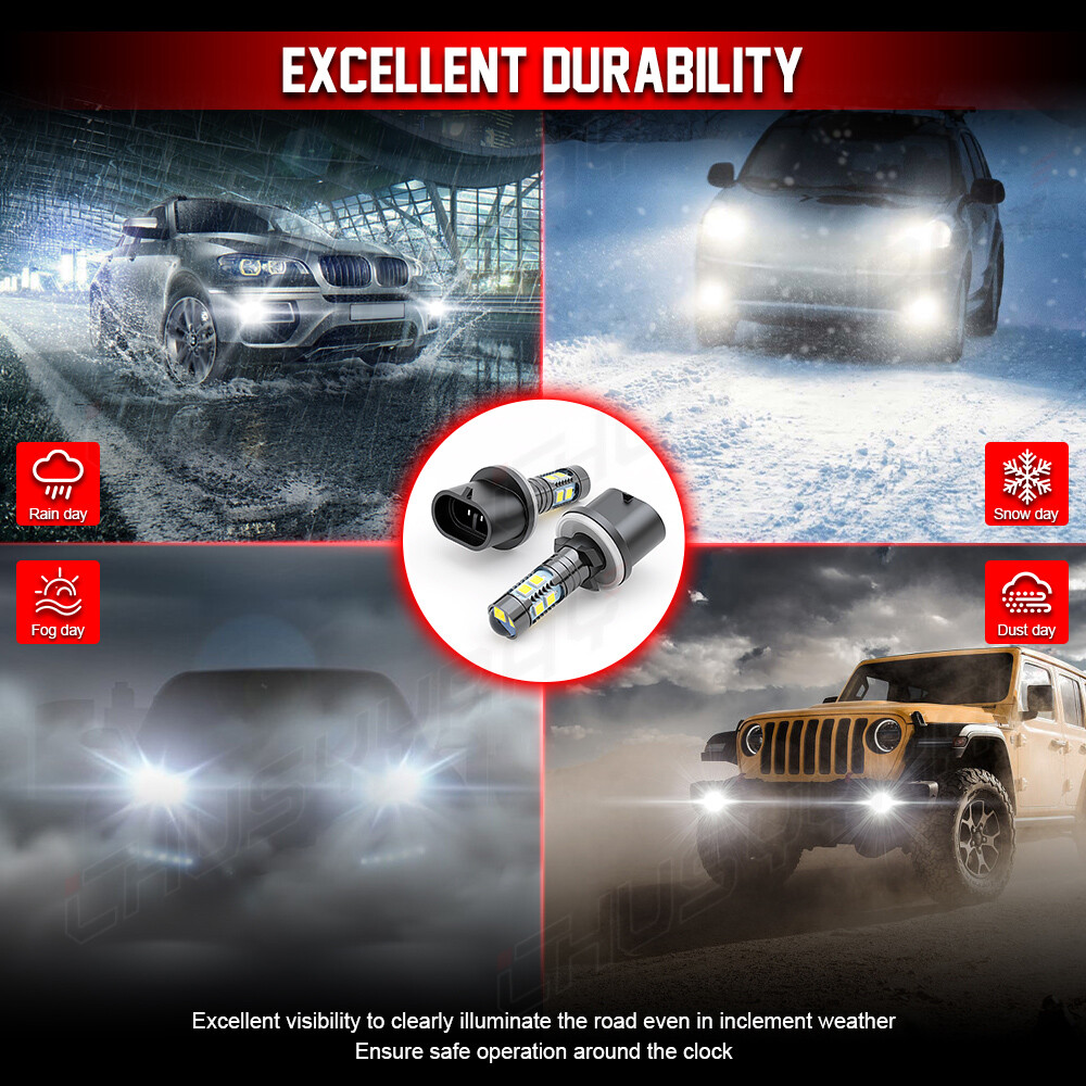 For Chevy Silverado 1999-2002 Tahoe 2000-2006 6000K LED Headlights Lights Bulbs