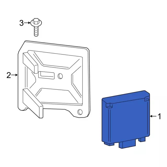 Genuine Ford Blind Spot Detection System Warning Sensor LC3Z-14C689-C